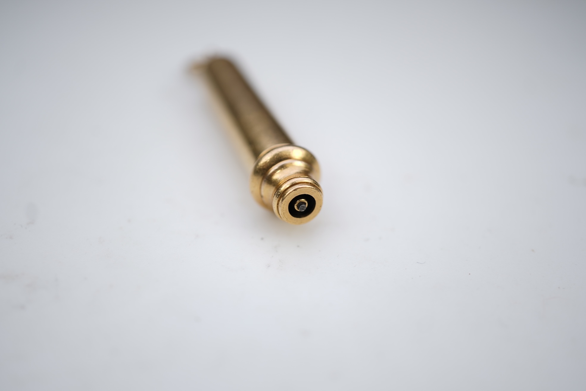 S. Mordan & Co, a gold propelling pencil, early 20th century